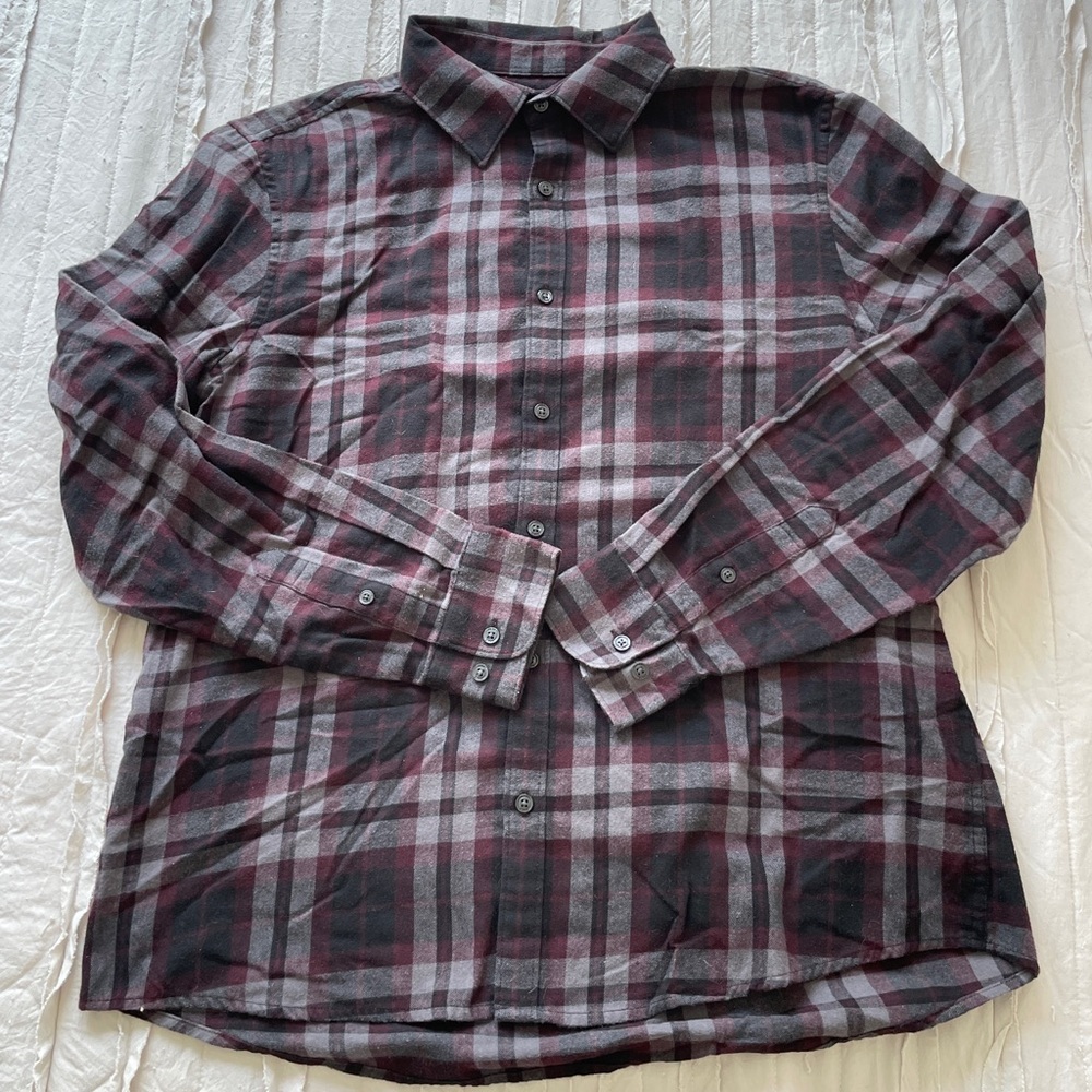 Mens Perry Ellis Flannel
